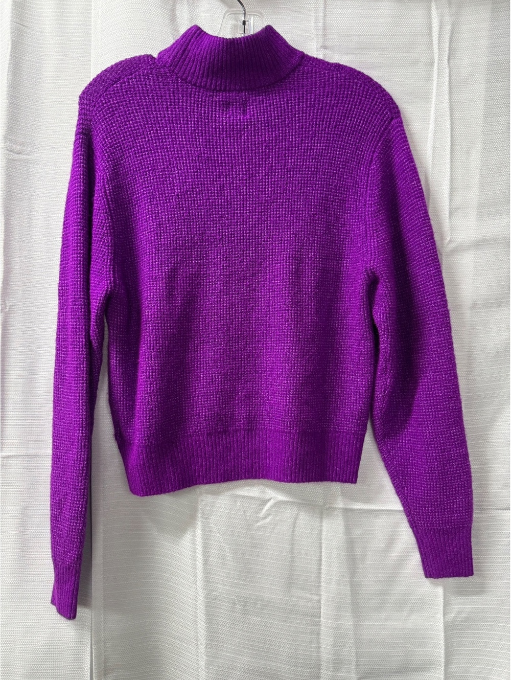 GAP Women's Purple Wool Blend Turtleneck Sweater XS